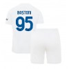 Inter Milan Alessandro Bastoni #95 Auswärtstrikot 2023-24 Kurzarm (+ kurze hosen)